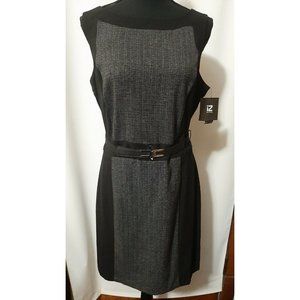 iz Byer Black/Gray w/Tags Sleek Size 13 Women's Dress